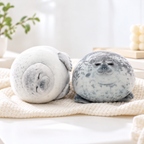Chubby Seal Plush Pillow